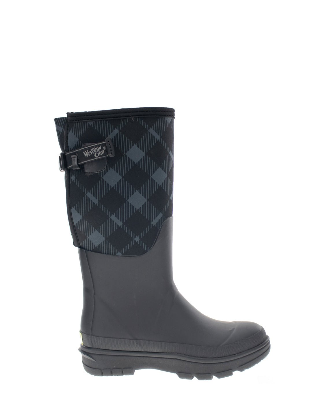 Western Chief Women s Fair Isle Vari Fit Polarprene Tall Rain Boot Black