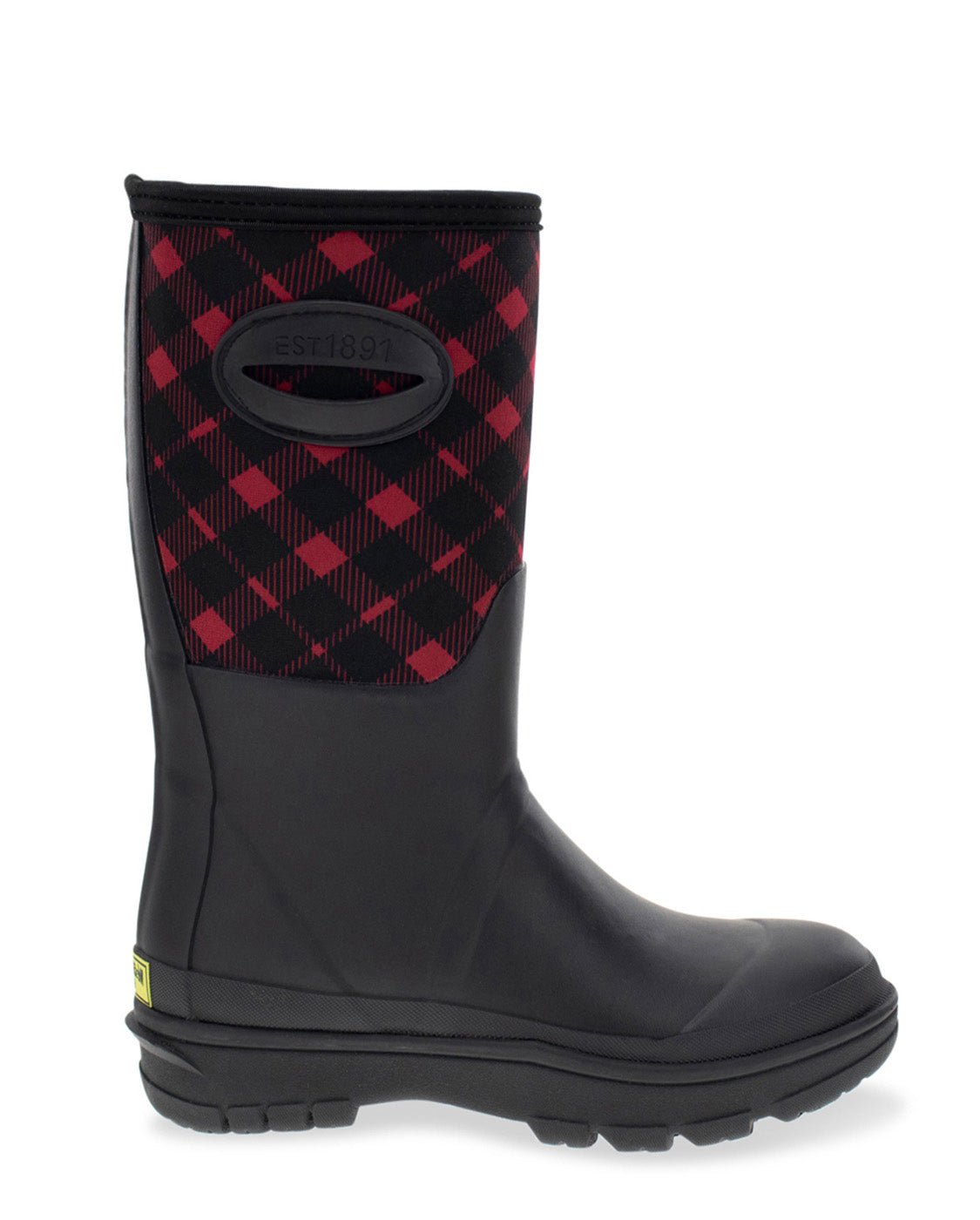 Buffalo plaid womens boots best sale