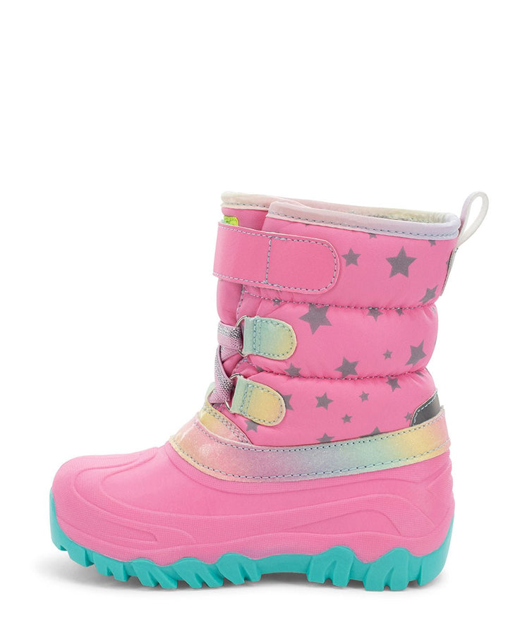 Kids Ascend Faux Fur Cold Weather Boot - Pink - Western Chief