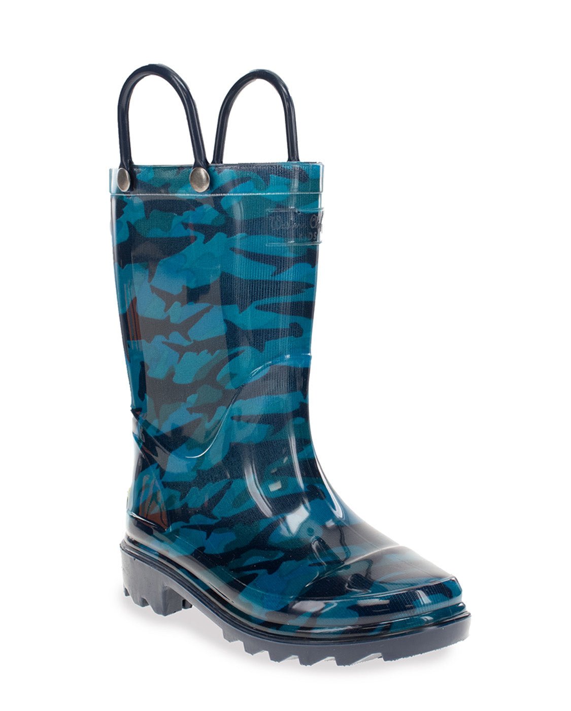 Light up shark rain boots hotsell