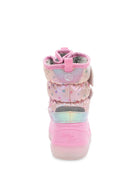 Kids Denali Lighted Faux Fur Cold Weather Boot - Pink - Western Chief