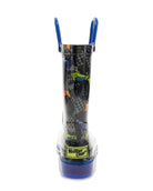 Kids Drag Race Lighted Rain Boot - Charcoal - Western Chief