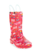 Kids Farm Friends Lighted Rain Boot - Pink - Western Chief