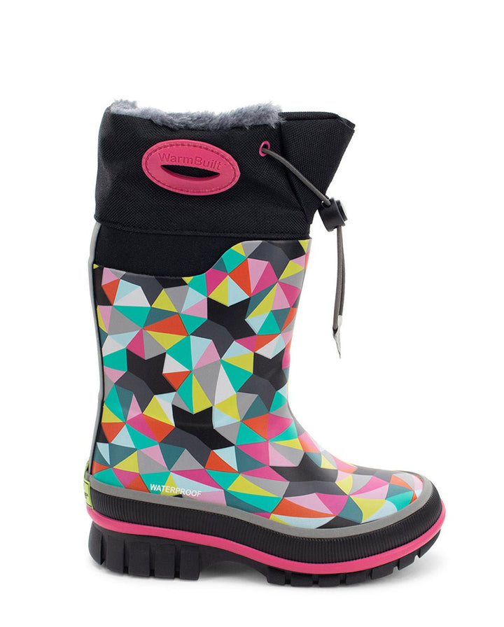 Kids Neoprene Faux Fur Cold Weather Boot - Multi - Western Chief