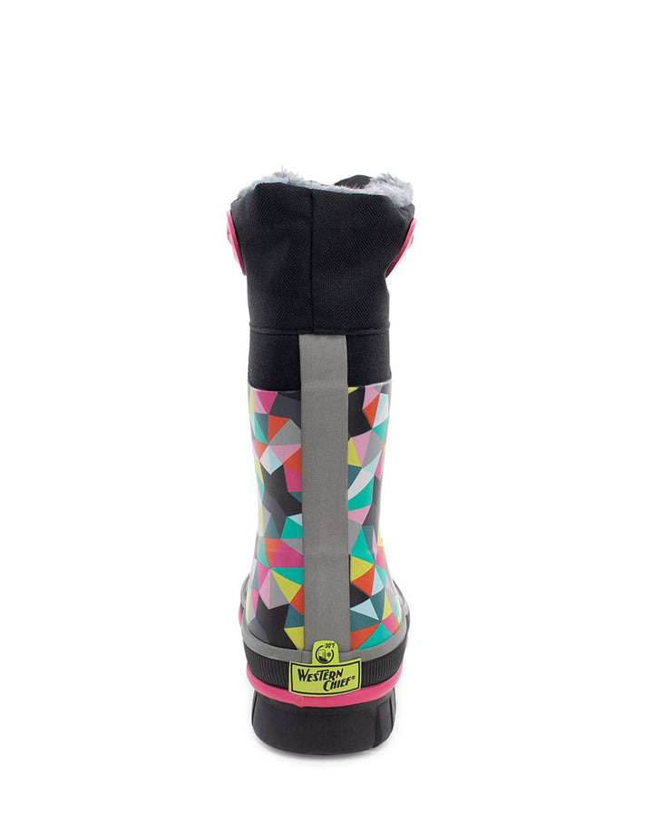 Kids Neoprene Faux Fur Cold Weather Boot - Multi - Western Chief