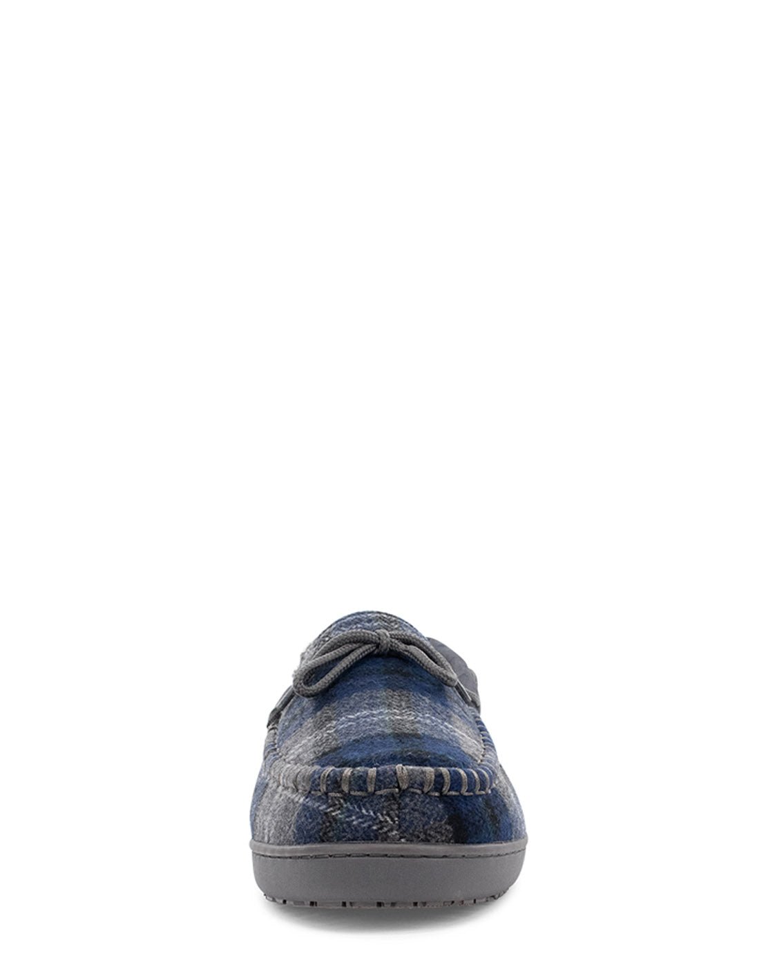 Men's Linden Plaid Moc Slipper - Navy - Western Chief