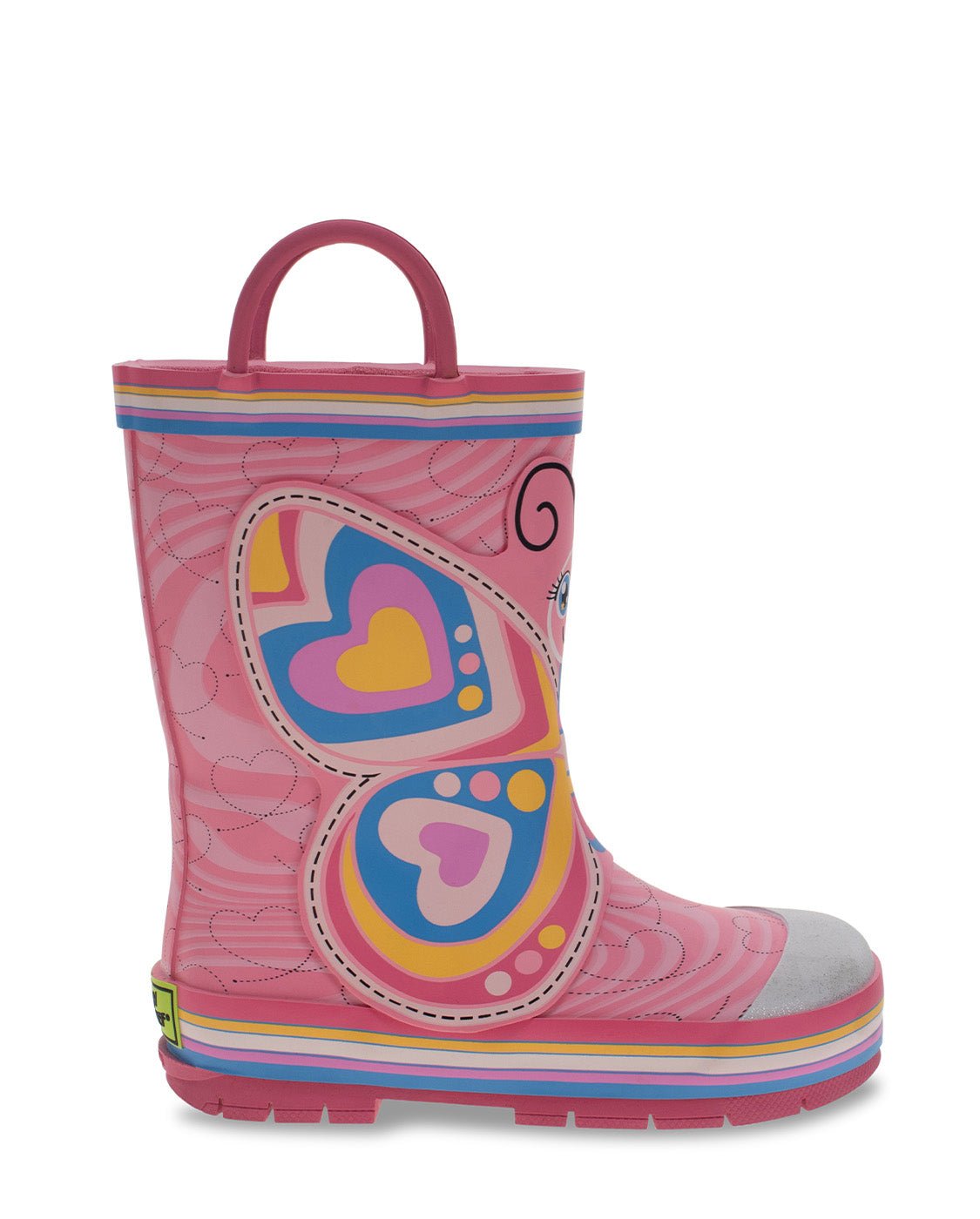 New! Bella Butterfly Rain Boot - Pink - Western Chief