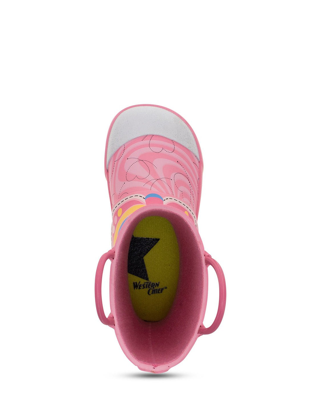 New! Bella Butterfly Rain Boot - Pink - Western Chief