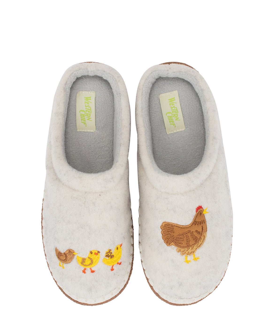 Women's Chicken Family Slipper - Beige - Western Chief