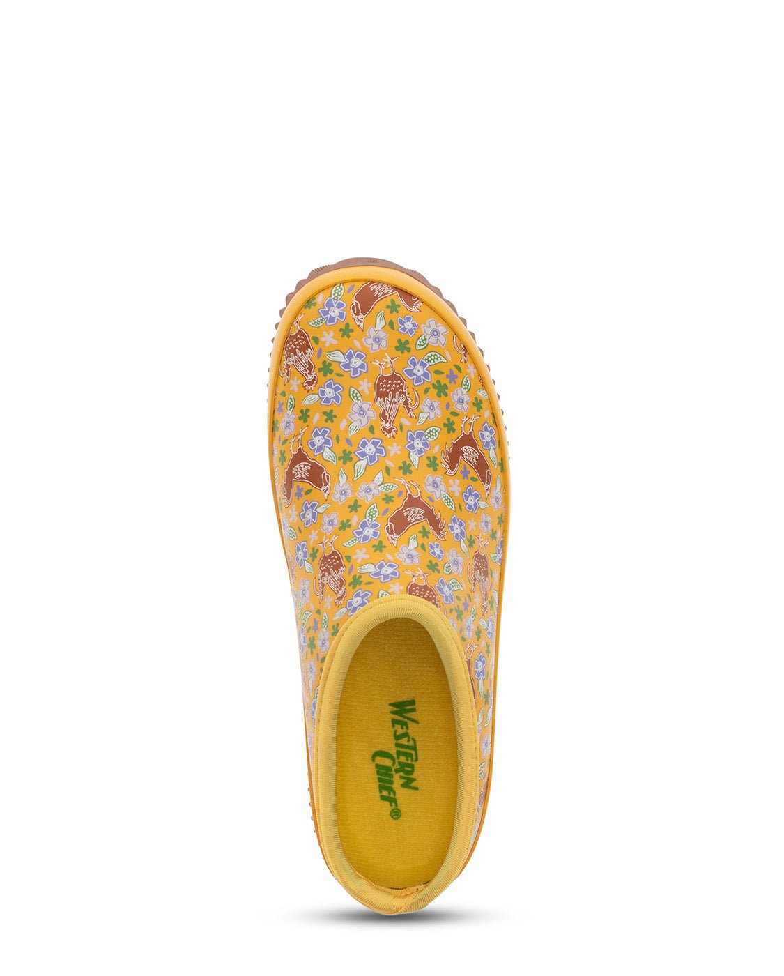 Women's Chicken Scratch Clog - Yellow - Western Chief