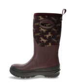 Women's Heritage Horses Neoprene Mid Cold Weather Boot - Burgundy - Western Chief