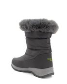 Women's Pine Faux Fur Mid Cold Weather Boot - Charcoal - Western Chief