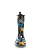 Dino Dimension Faux Fur Rain Boot - Black - Western Chief