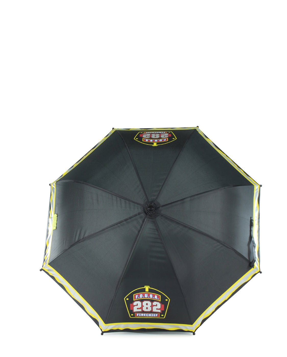 Kids 282 F.D.U.S.A. Firechief Umbrella - Black - Western Chief