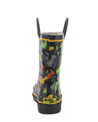 Kids Dino Dash Rain Boot - Charcoal - Western Chief