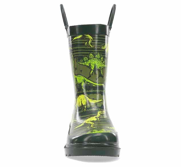 Kids Dino Quest Rain Boot - Olive - Western Chief