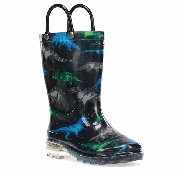 Boys dinosaur 2024 rain boots