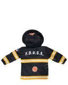 Kids F.D.U.S.A. Firechief Jr. Raincoat - Black - Western Chief