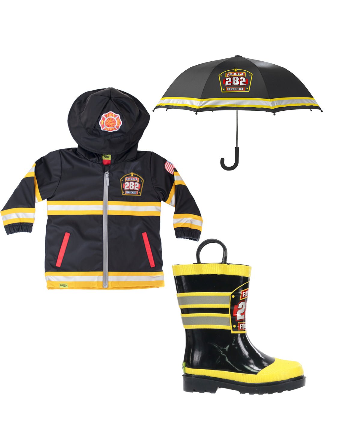 Kids F.D.U.S.A. Rain Gear Set - Western Chief