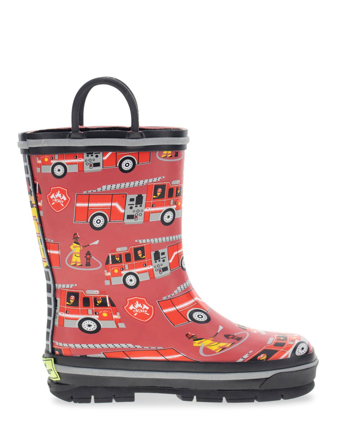 Kids Fire Truck Rescue Rain Boot - Red - Western Chief