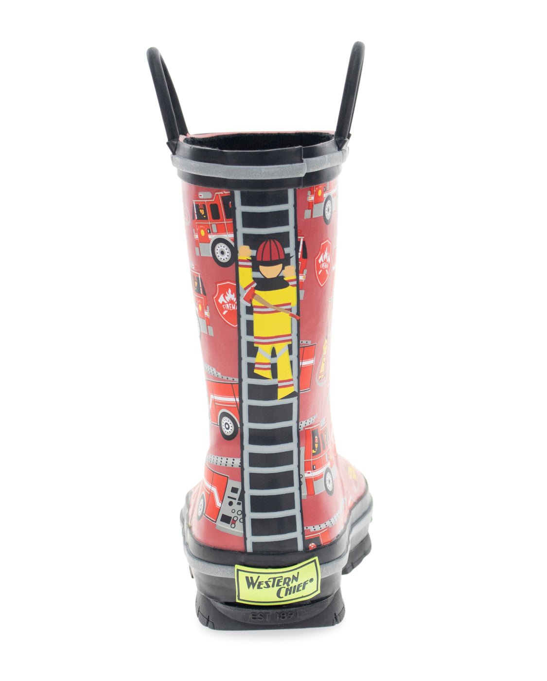 Fire truck hot sale rain boots