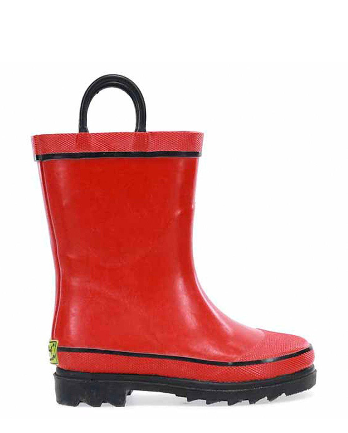 Western Chief Kids Rain Boots Firechief 2 Rain Boot Red