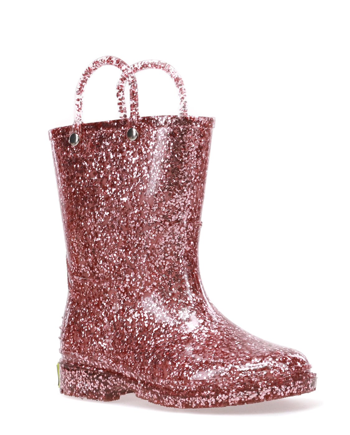 Red glitter sale rain boots