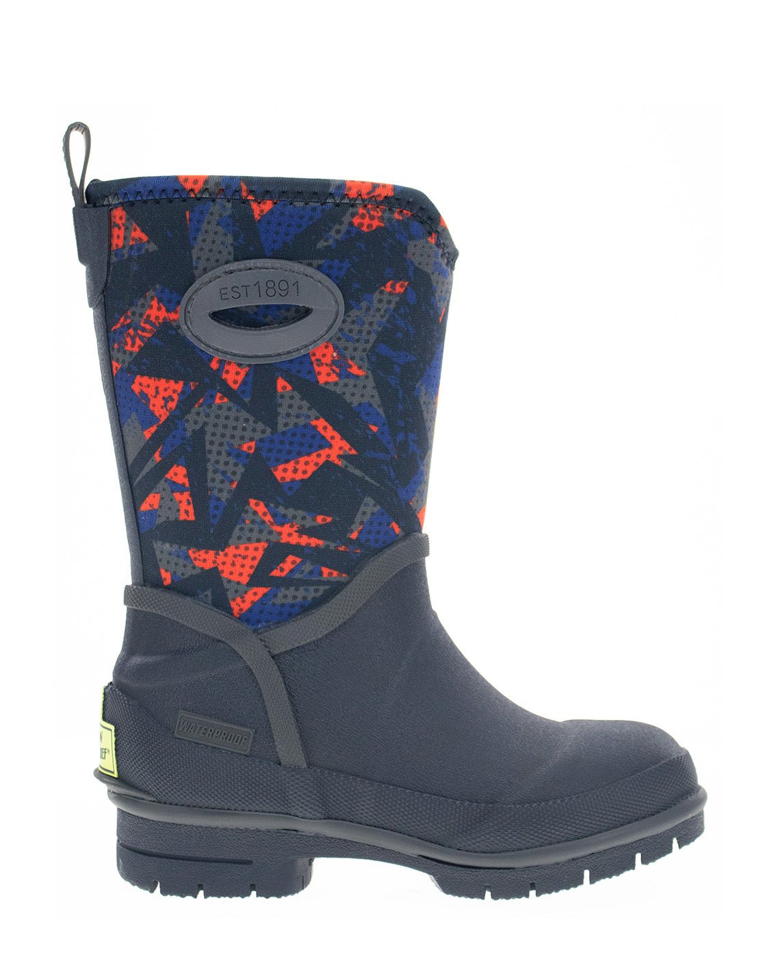 Kids Graphix Neoprene Cold Weather Boot - Navy - Western Chief