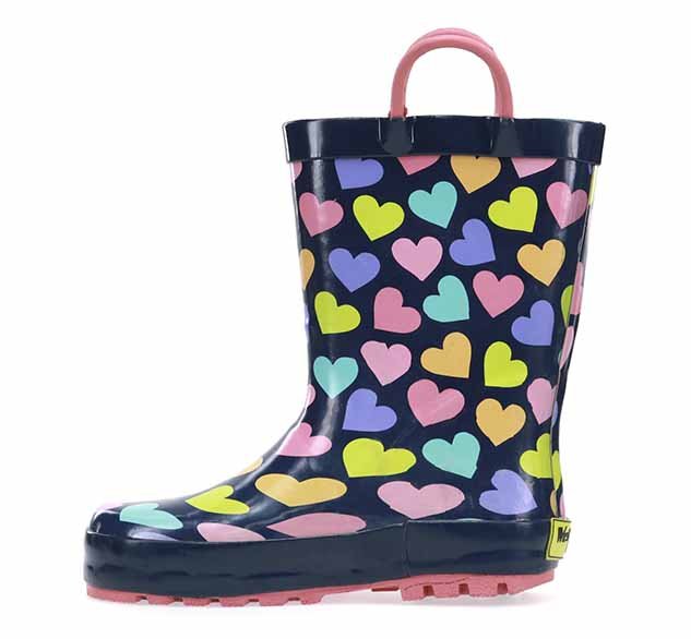 Kids Happy Hearts Rain Boot - Multi - Western Chief