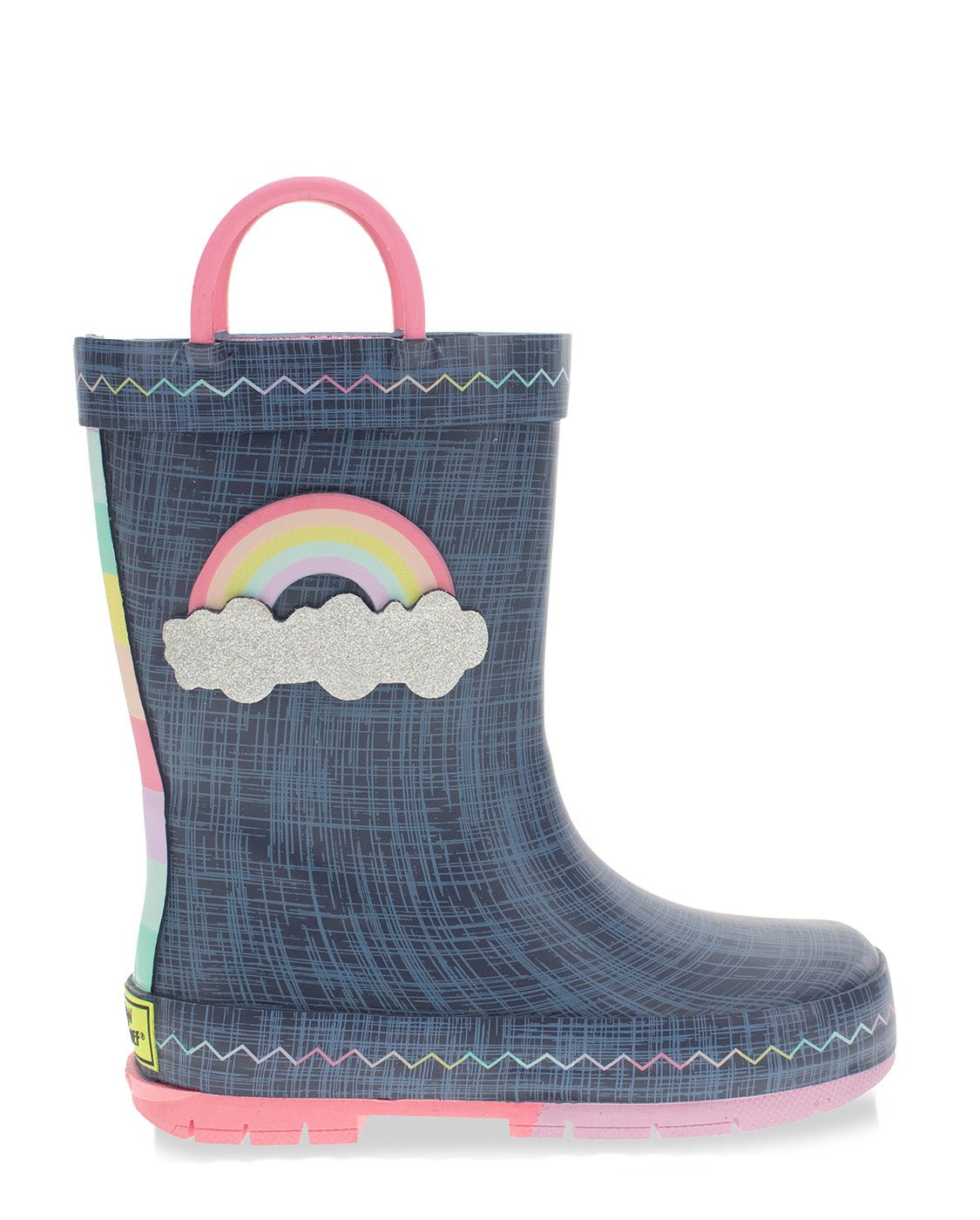 Kids Jean Patch Rain Boot - Blue - Western Chief