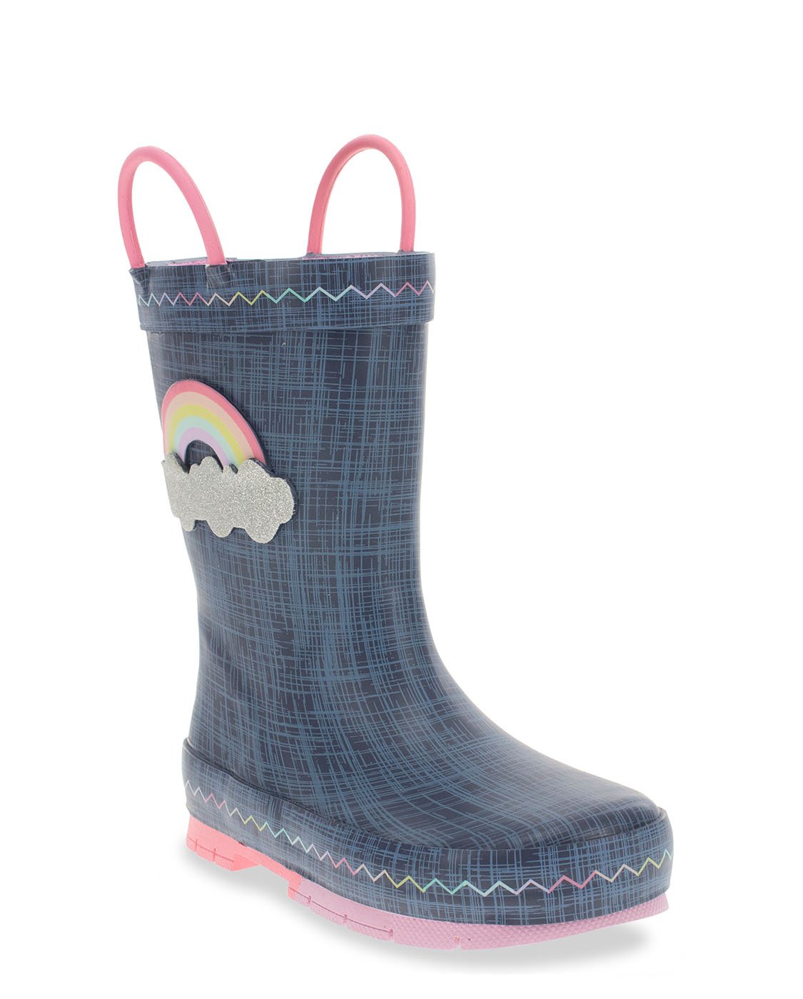 Kids Jean Patch Rain Boot - Blue - Western Chief