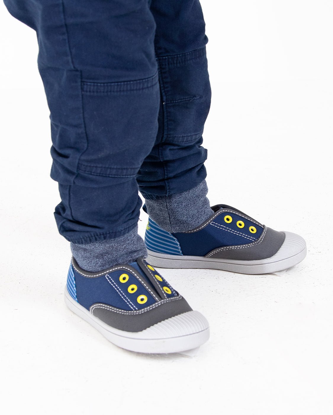 Kids Jetty Color Block Slip On - Navy - Western Chief