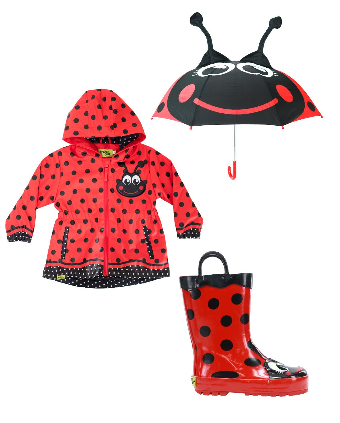 Kids Lucy Ladybug Rain Gear Set - Western Chief