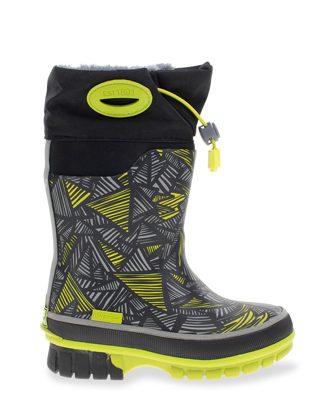 Kids Mega Neoprene Cold Weather Boot Charcoal