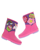 Kids Puddle Patch Rain Boot - Pink - Western Chief