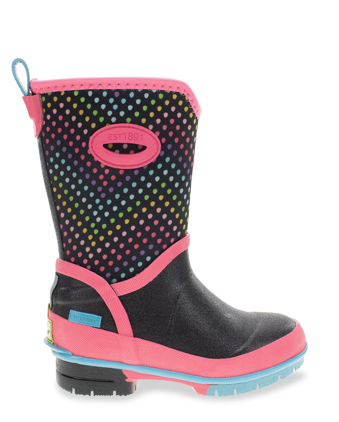 Kids Rainbow Wave Neoprene Cold Weather Boot - Multi - Western Chief