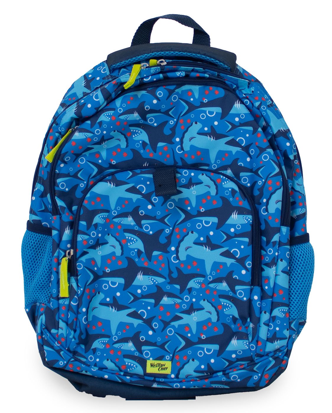 Kids Shark Chase Backpack - Navy - Western Chief