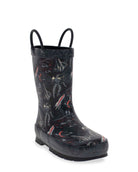 Kids Space Tour Rain Boot - Charcoal - Western Chief