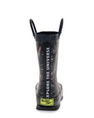 Kids Space Tour Rain Boot - Charcoal - Western Chief