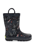 Kids Space Tour Rain Boot - Charcoal - Western Chief