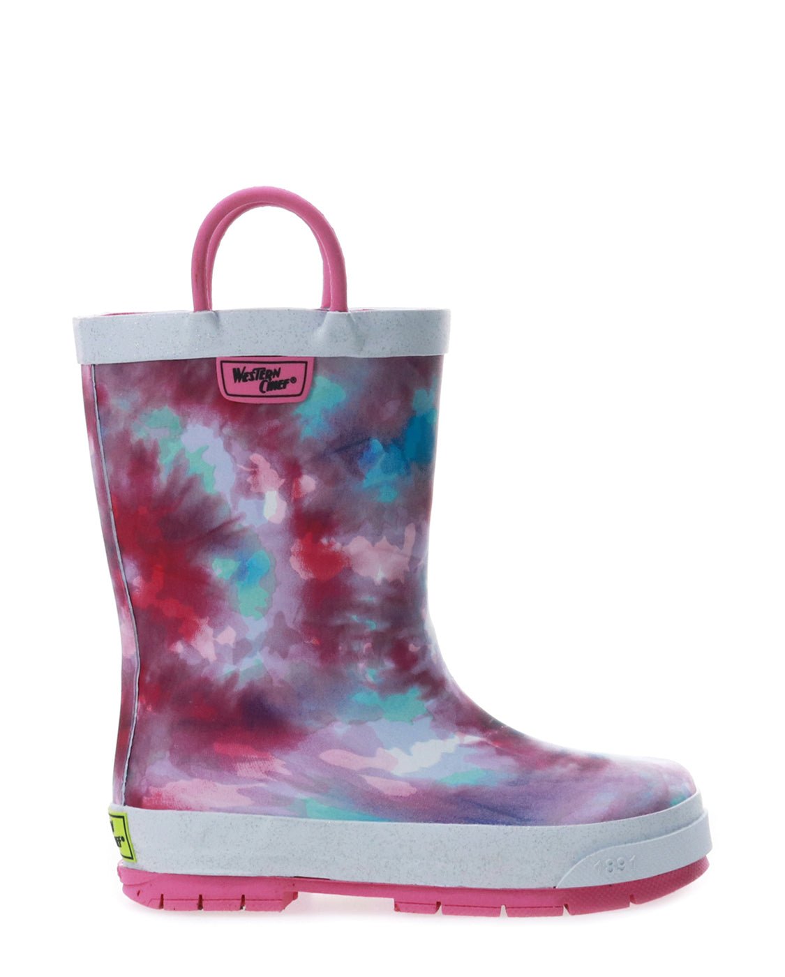 Kids Tie Dye Rain Boot - Fuchsia - Western Chief