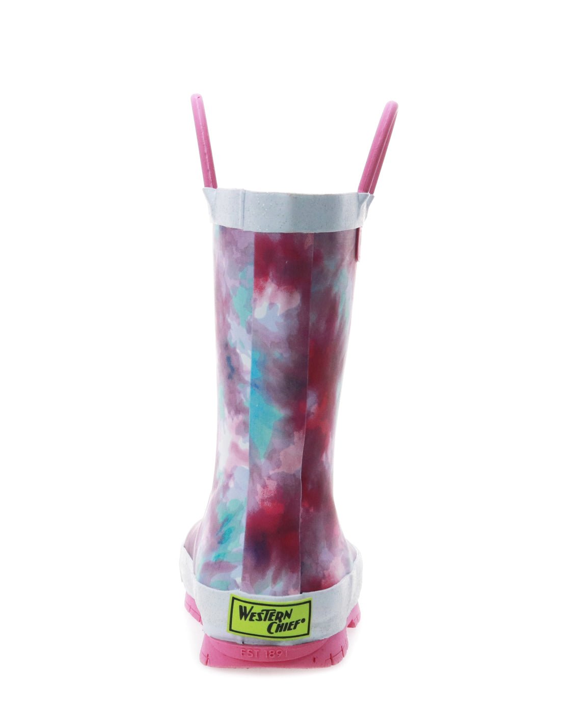 Kids Tie Dye Rain Boot - Fuchsia - Western Chief