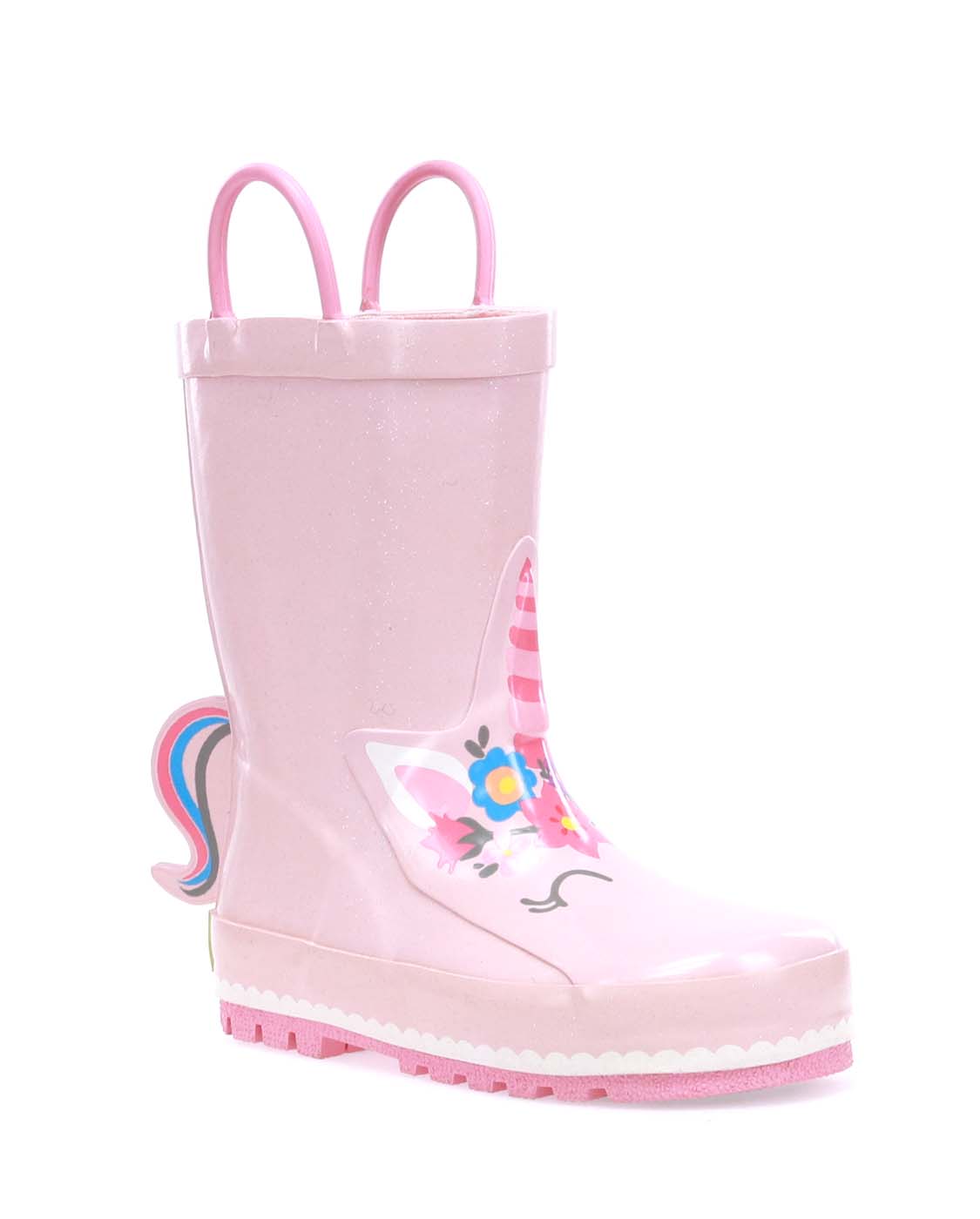 Kids Unity Unicorn Rain Boot - Soft Rose - Western Chief