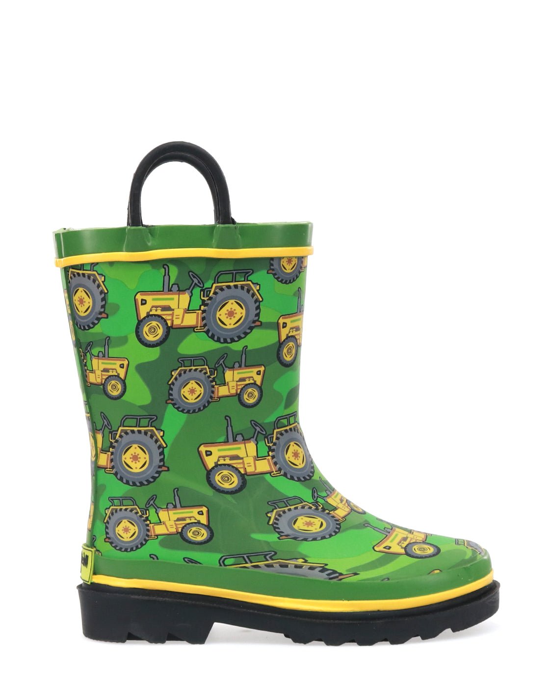 Kids Vintage Tractors Rain Boot - Green - Western Chief