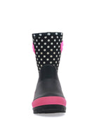 Kids Youth Chloe Dot Neoprene Cold Weather Boot - Black - Western Chief