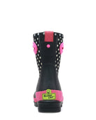 Kids Youth Chloe Dot Neoprene Cold Weather Boot - Black - Western Chief