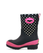 Kids Youth Chloe Dot Neoprene Cold Weather Boot - Black - Western Chief