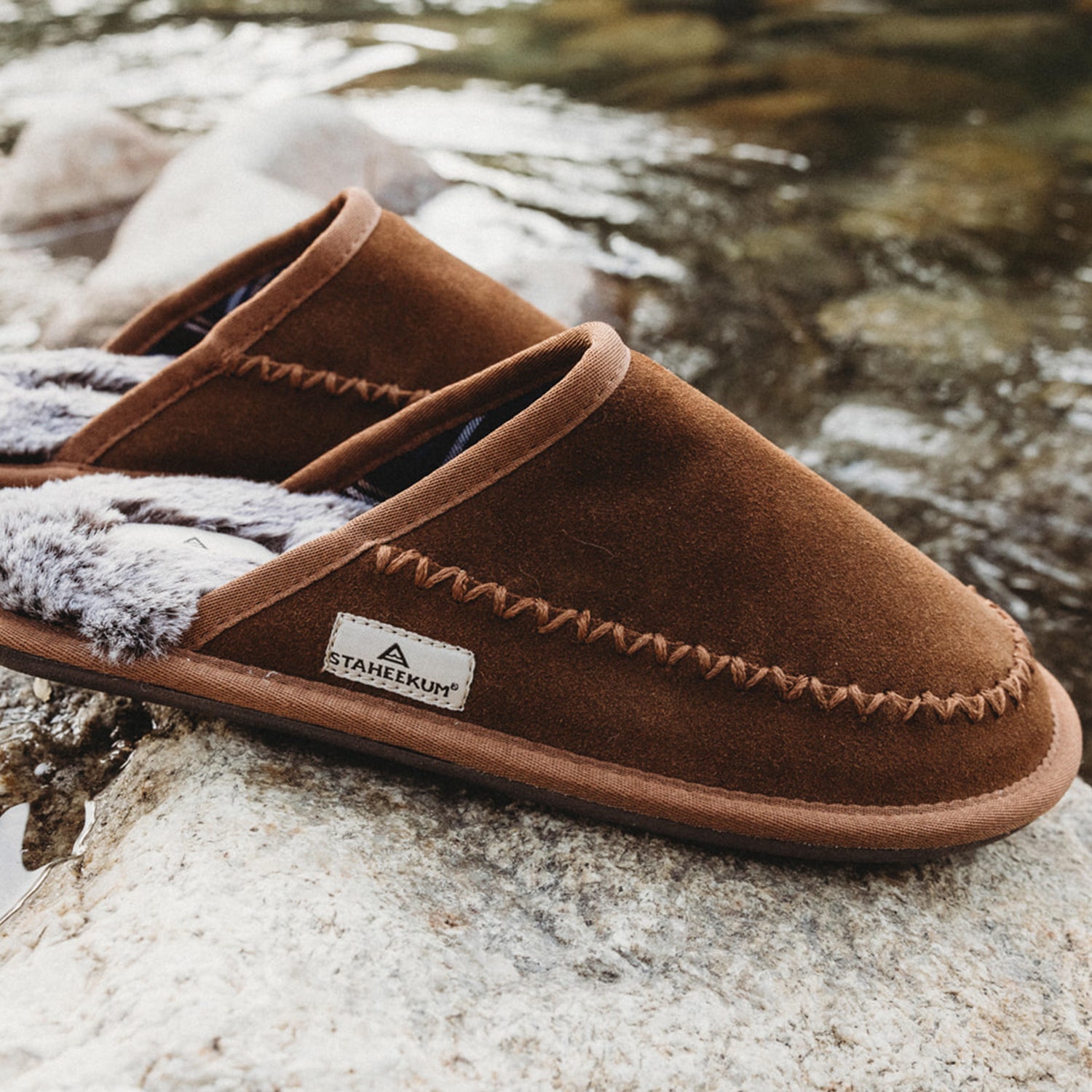 Men's Cabin Classic Slipper - Wheat - Western Chief