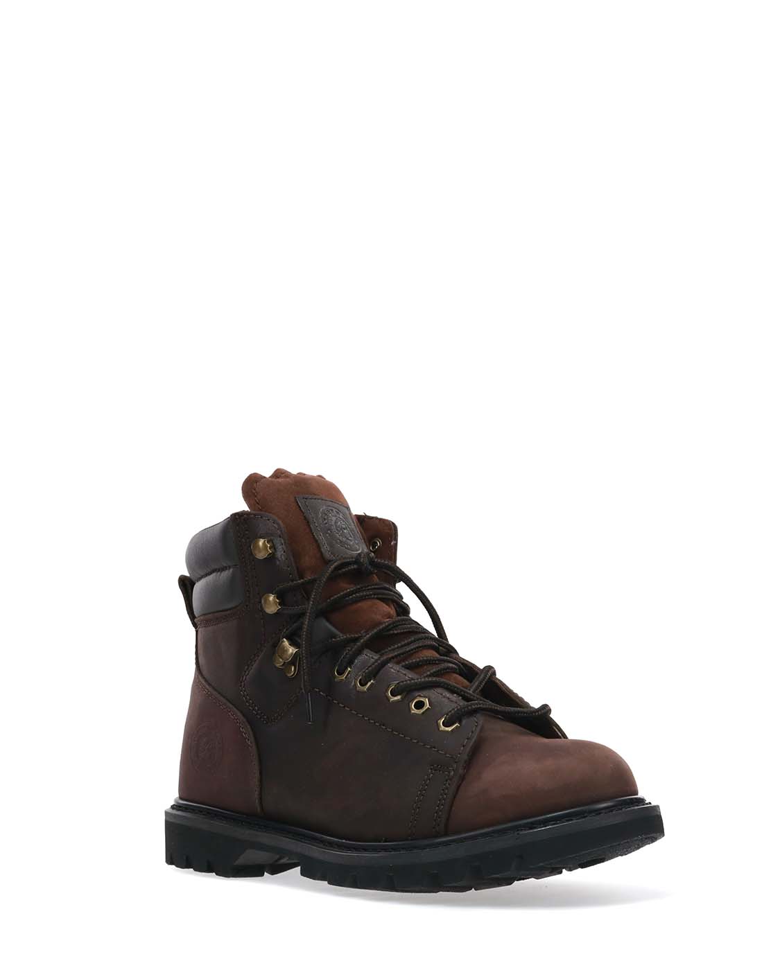 Mens brown best sale work boots