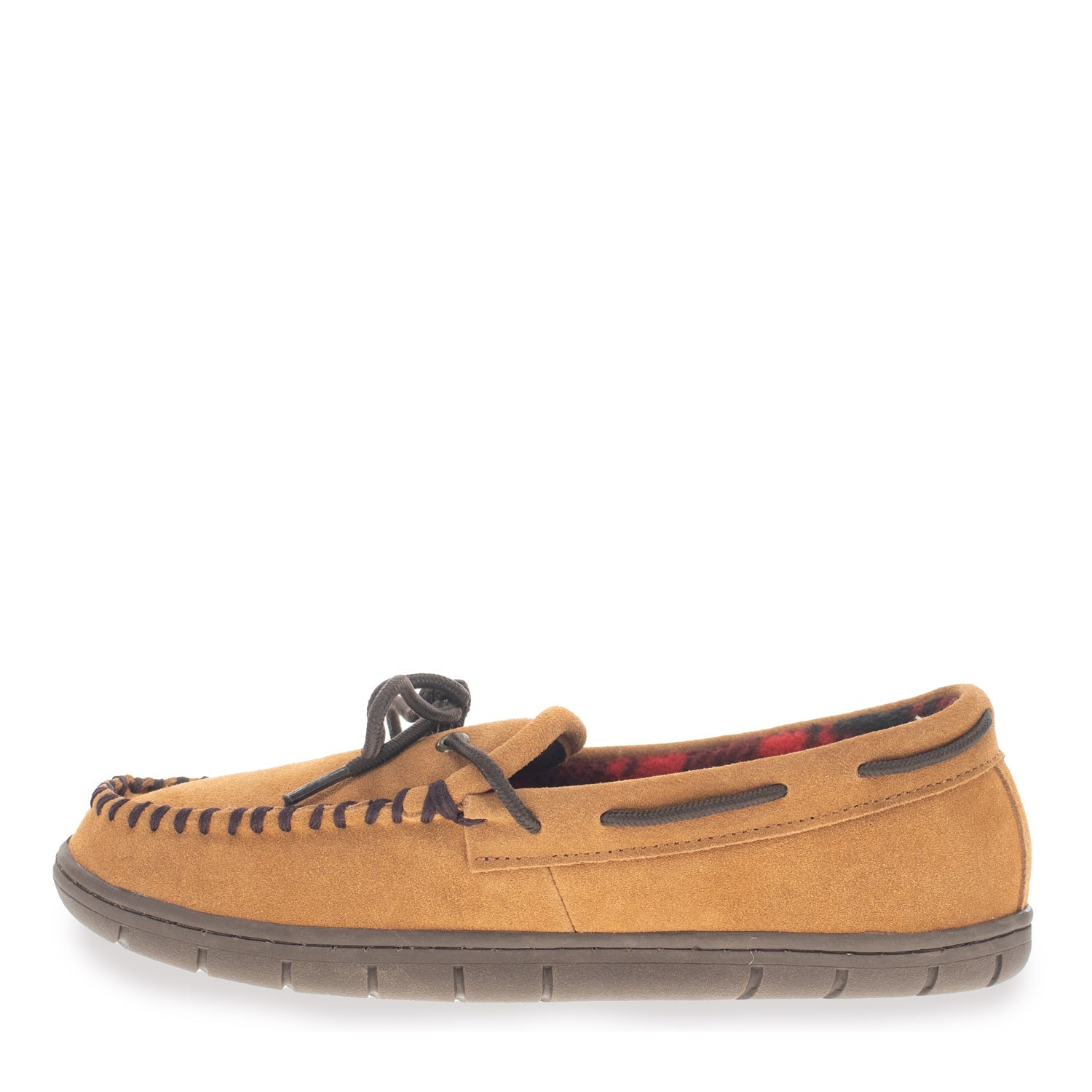 Flannel lined hot sale moccasin slippers